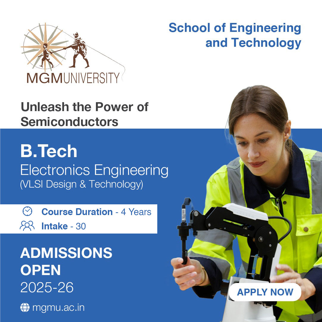 B.Tech. Electronics Engineering (VLSI Design and Technology)